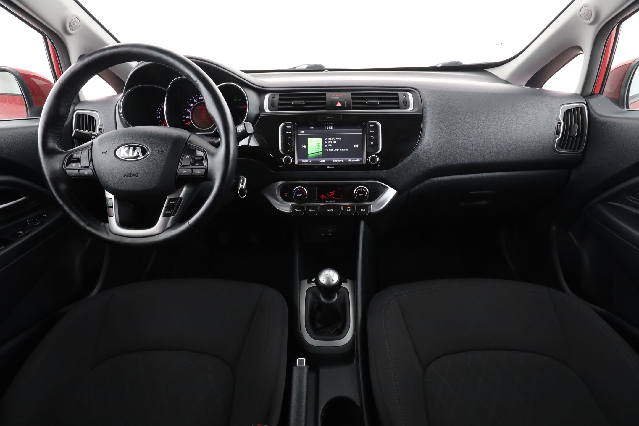 Kia Rio 5-dørs 1.2 CVVT Manuell, 5-trinn, 84hk, 2016
