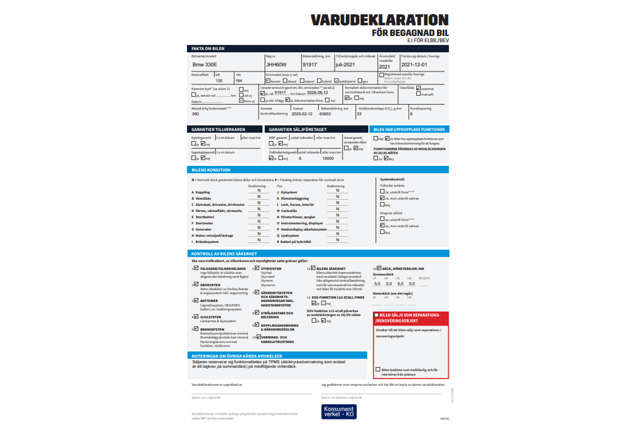 BMW 330e Touring Steptronic, 8-trins, 292ps, 2022